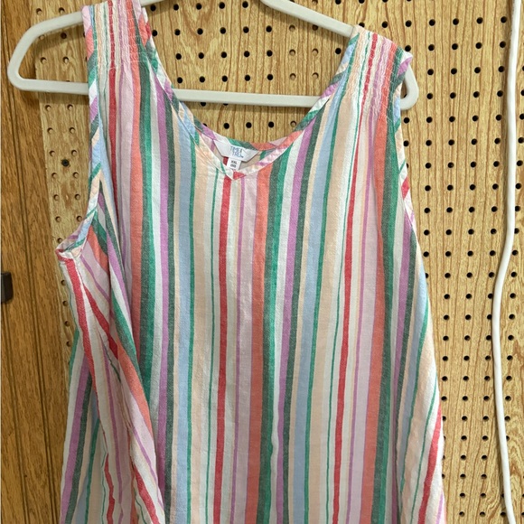 Time and Tru Multicolor Striped Top - Picture 1 of 3